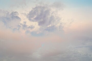 abstract sky blurred background, summer nature aerial sky view