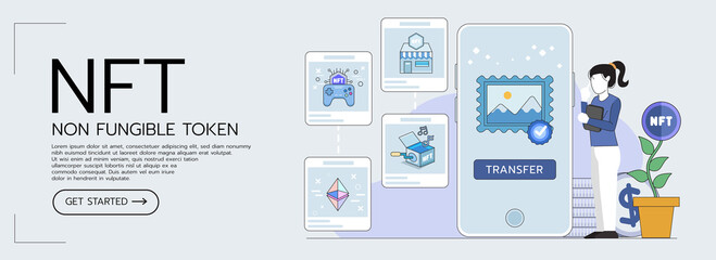nft mobile application transfer
