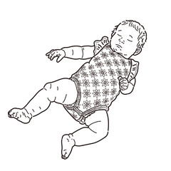 baby illustration 