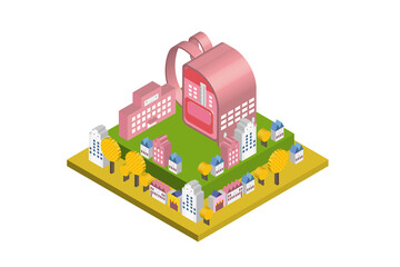 美しい街並みと楽しい暮らし。子供たちが明るく楽しく暮らせる街づくり。