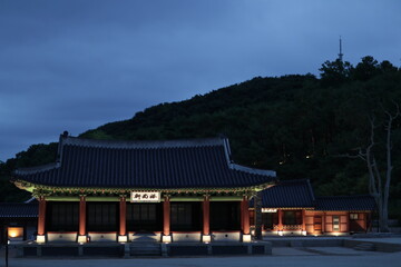 수원화성 화령전야경