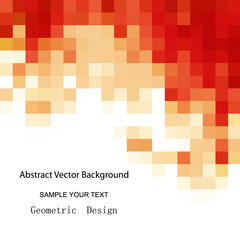 color pixel background. design for presentation background. eps 10