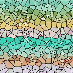 Obraz premium color abstract peebles. vector pattern. geometric design. polygonal style. eps 10