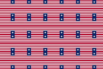 Geometric pattern in the colors of the national flag of Liberia. The colors of Liberia.