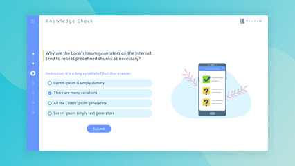 Quiz, Exam, Assessment, Knowledge Check, Question mark, Laptop, Objective question, Survey form, Online test, Customers reviews