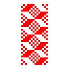 Pixelized pattern Vyshyvanka Traditional Ethnic Ukrainian Seamless Pattern slavic ornament