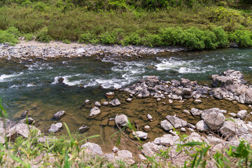 愛岐トンネル近くの庄内川