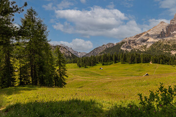 Obraz premium Dolomite s panorama