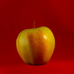 a yellow apple