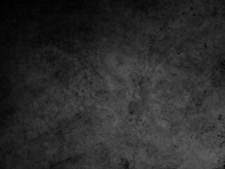 Dark cement wall background in vintage style for graphic design or wallpaper
