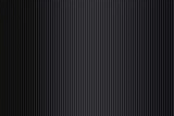 Fotobehang Dark black stripe vertical steel fiber metal texture wall decoration for wallpaper and background © iPood