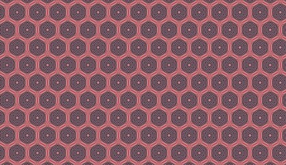 Trendy Seamless Pattern, Abstract Background. Tileable Geometric Grunge Repetitive Retro Wallpaper. Bizarre Art Illustration