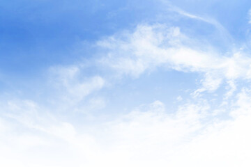 Blue sky and clouds in Phuket, Thailand