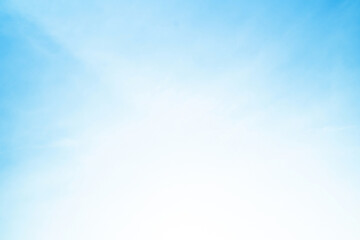 Summer blue sky cloud gradient light white background. Beauty clear cloudy in sunshine calm bright winter air bacground. cyan landscape in Phuket Thailand.