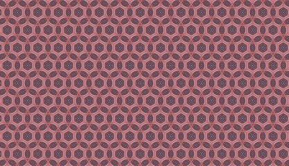 Fototapeta na wymiar Trendy Seamless Pattern, Abstract Background. Tileable Geometric Grunge Repetitive Retro Wallpaper. Bizarre Art Illustration