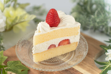 イチゴのショートケーキ