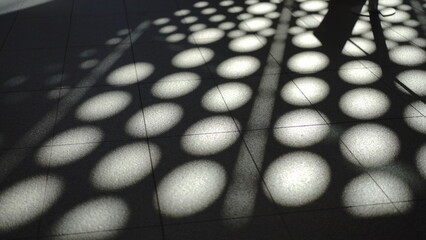 black and white shadow architecture