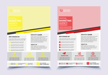 Obraz premium Corporate Flyer