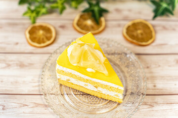 夏みかんのショートケーキ