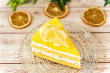 夏みかんのショートケーキ