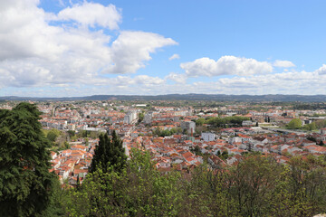 Fototapeta na wymiar Stadtpanorama Tomar, Portugal