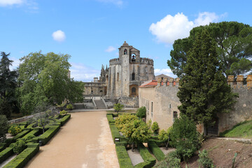 Fototapeta na wymiar Convento de Christo Kloster und Burg, Tomar, Portugal