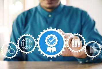 Certification and standardization process, iso certified business, conformity to international...