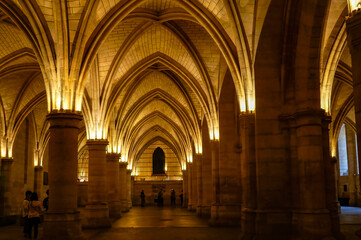 Fototapeta premium medieval cathedral in france