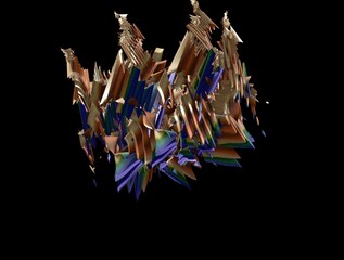 Imaginatory fractal abstract background Image