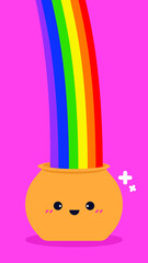 Cute Rainbow Wallpaper