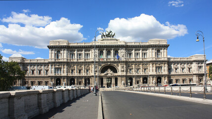 Fototapeta na wymiar Palace of Justice in Rome, Italy 