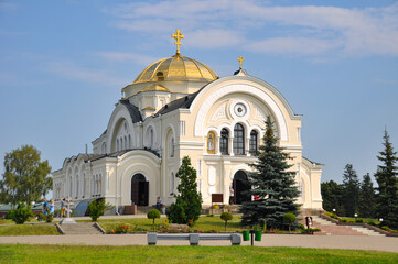 temple in the memorial complex Brest Fortress