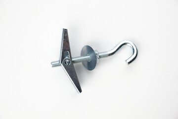 butterfly hook for rope attachment close-up