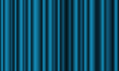 Obraz premium Luxury blue gradient curtain background illustration style