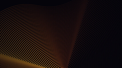 abstract background yellow and black lines