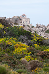 Fototapeta premium Capo Testa sardinia italy april 2022
