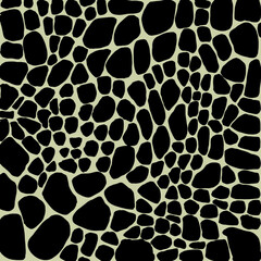 Abstract geometric rounded shapes. Trendy hand drawn textures. Modern abstract design for paper, cover, fabric and other uses