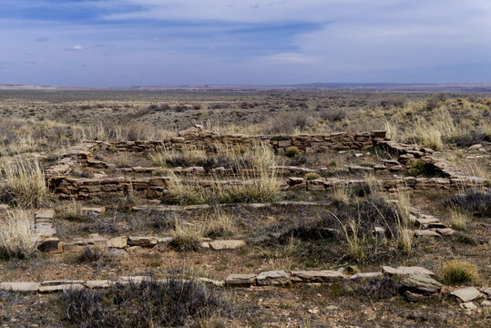 Arizona Petrified Forest - Puerco Pueblo Ruins