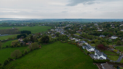 Fototapeta na wymiar Cratloe,Ireland,30,April,2022.View of the village Craloe