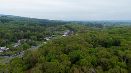 Cratloe,Ireland,30,April,2022.View of the village Craloe