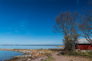 Die längste Brücke Schwedens zwischen Kalmar und der Insel Öland in der Ostsee © Dr. Jürgen Tenckhoff