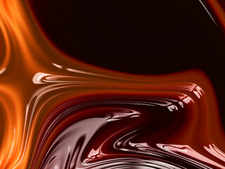  abstract fractal background, wallpaper with a curved digital colorful spiral