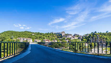 France, Ardèche (07). le village de Balazuc, classé parmi "Les Plus Beaux Villages de France" 