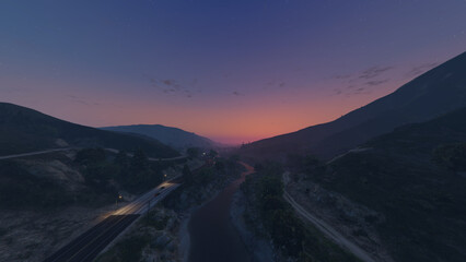 road to the mountain (GrandTheftAutoV)