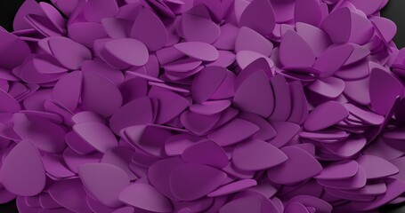 Fototapeta premium coloured guitar picks