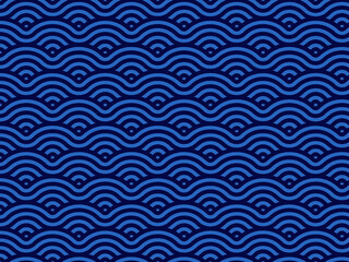Japanese Wave Pattern
