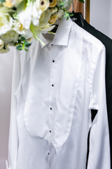 Groom's wedding outfit and clothes