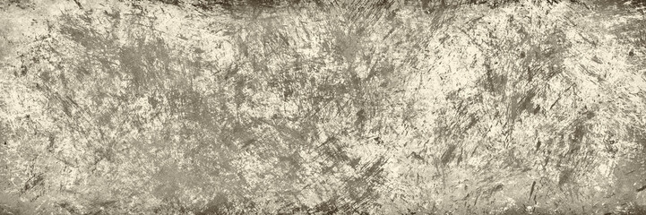 Old brown paper parchment background design with distressed vintage stains and ink spatter, elegant antique beige color with brown scratches