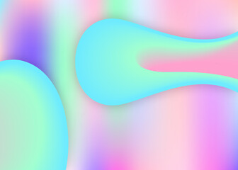 Liquid elements background with dynamic shapes and fluid.