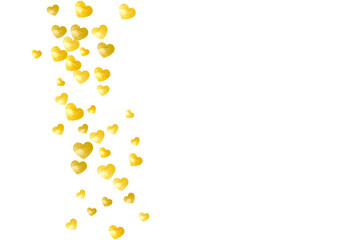 Valentine Day Offer. Romantic Banner For Girl. Luxury Frame. Yellow Art Splatter. Graphic Poster For Anniversary. Golden Random Border. Gold Valentine Day Offer.